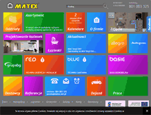 Tablet Screenshot of matex.net.pl