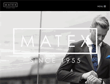 Tablet Screenshot of matex.fi